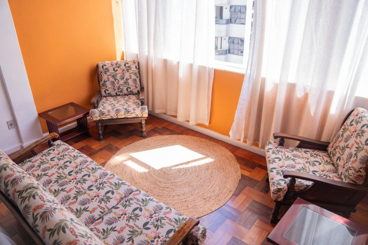 Amplo Apartamento - 3 Quartos - 1 Min Da Praia Rio de Janeiro Kültér fotó