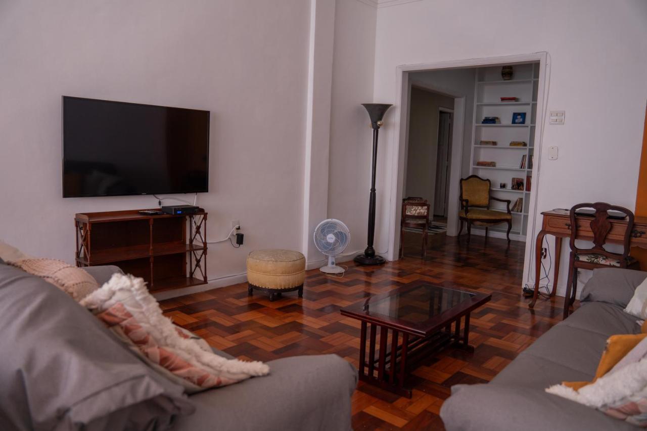 Amplo Apartamento - 3 Quartos - 1 Min Da Praia Rio de Janeiro Kültér fotó