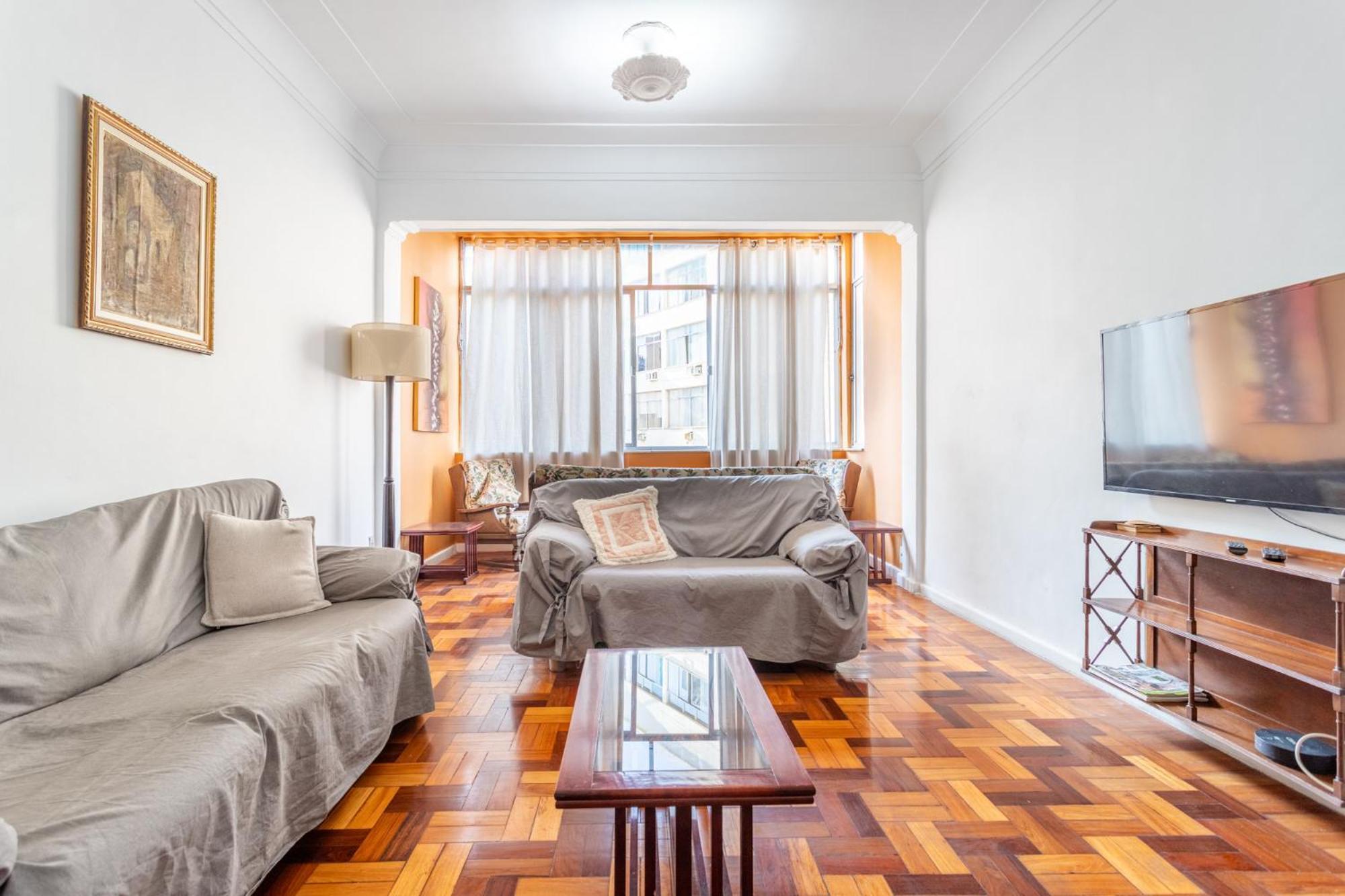 Amplo Apartamento - 3 Quartos - 1 Min Da Praia Rio de Janeiro Kültér fotó